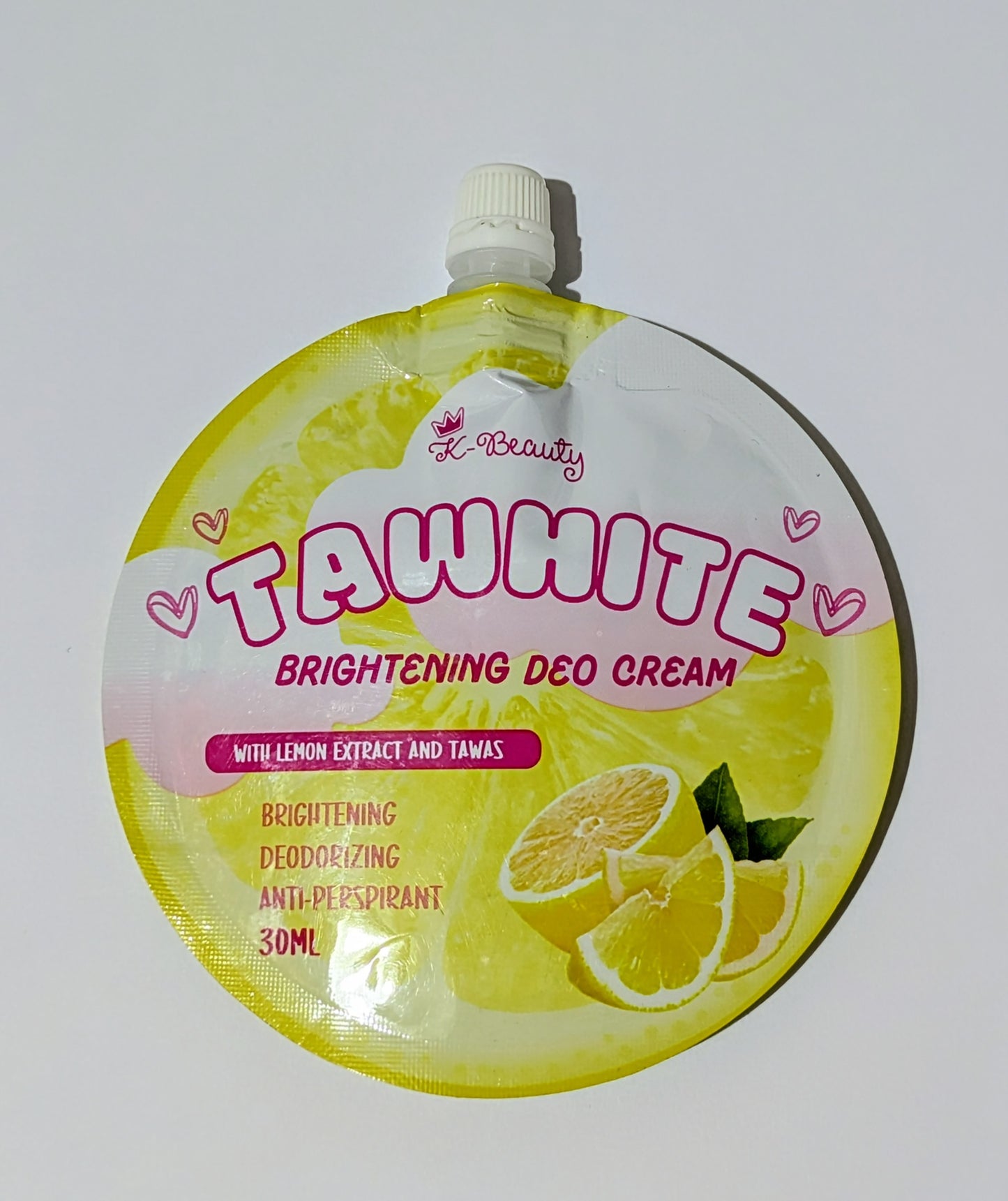 K-BEAUTY TAWHITE BRIGHTENING DEO CREAM 30ml