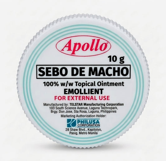 APOLLO SEBO DE MACHO 10G