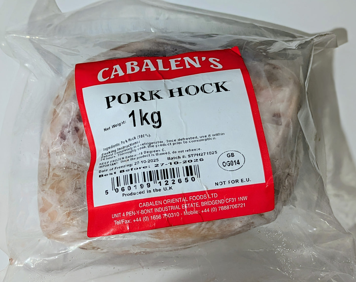 CABALEN'S PORK HOCK (1KG)