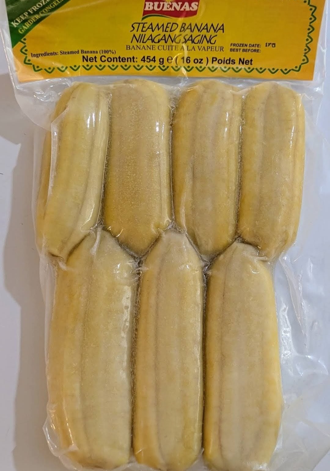 BUENAS STEAMED BANANA/NILAGANG SAGING SABA