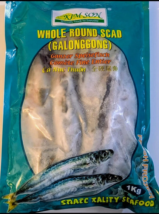 WHOLE ROUND SCAD/GALUNGGONG 1KG
