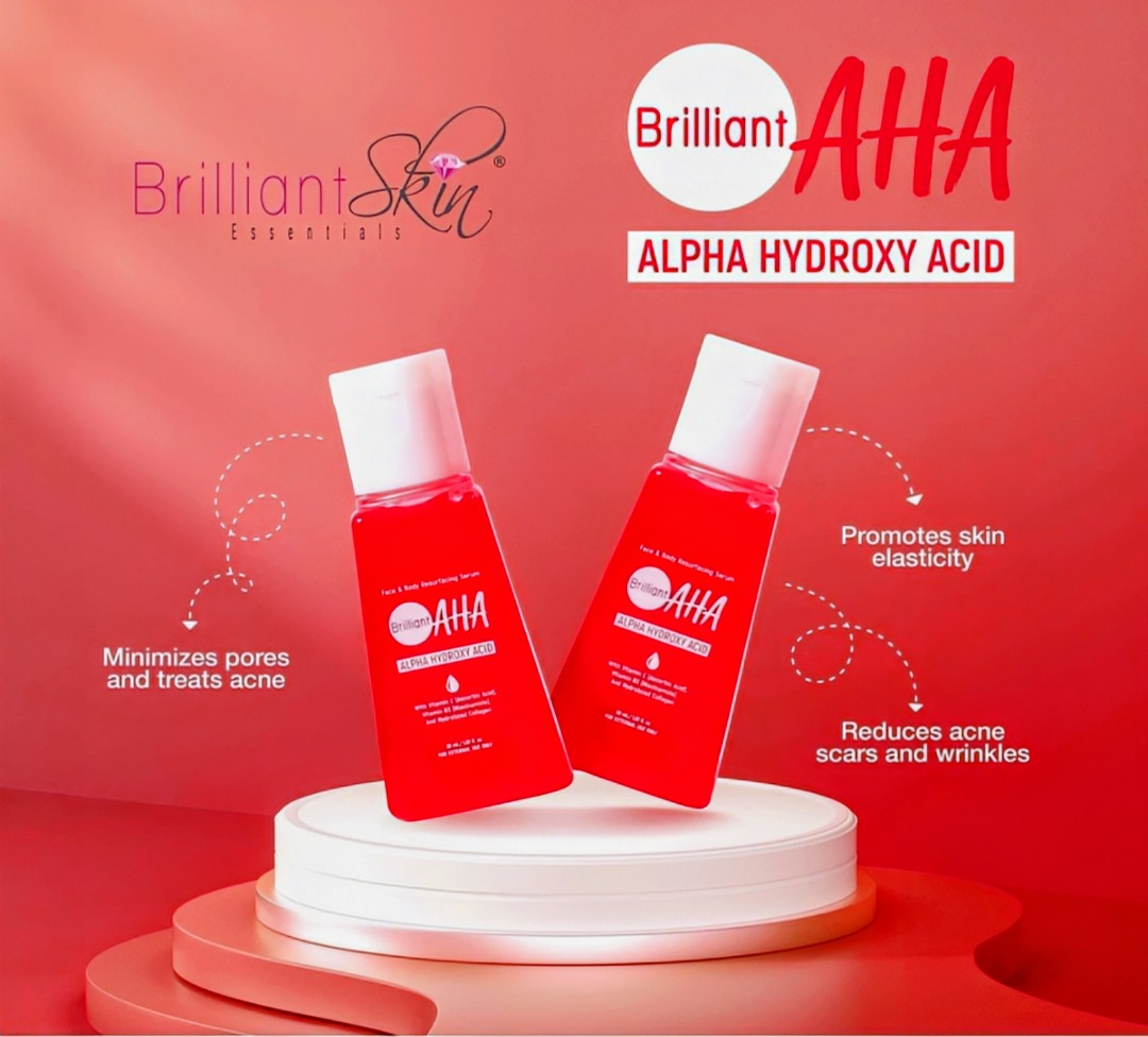 BRILLIANT AHA FACE & BODY RESURFACING SERUM (30ML)