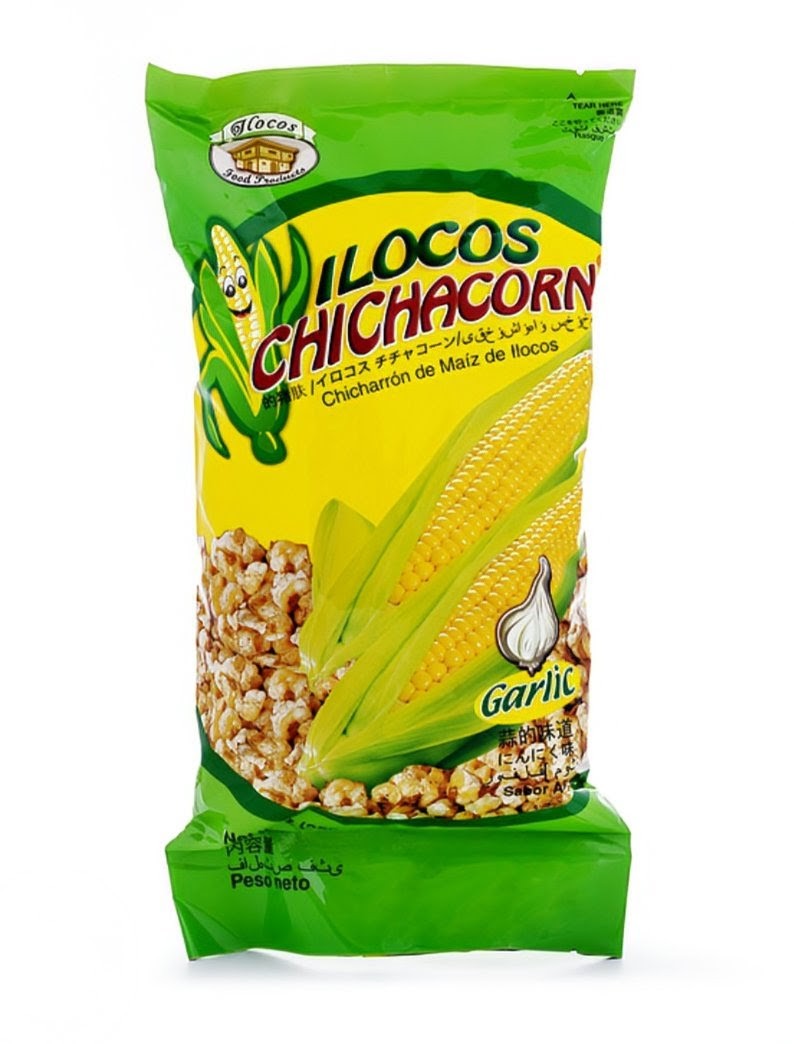 ILOCOS CHICHACORN GARLIC FLAVOR 100G