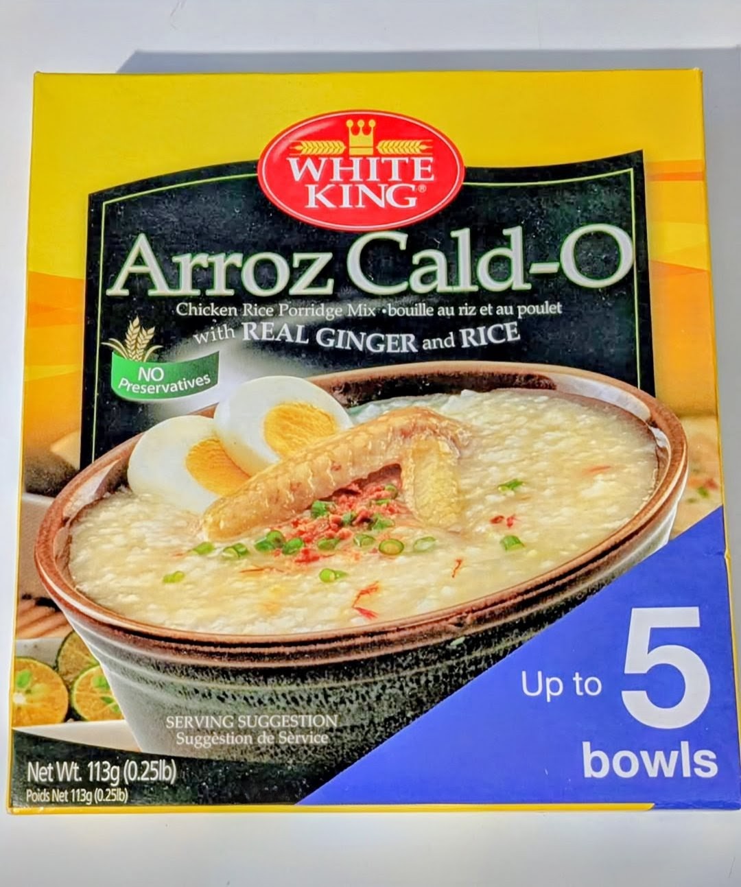 WHITE KING ARROZ CALD-O
