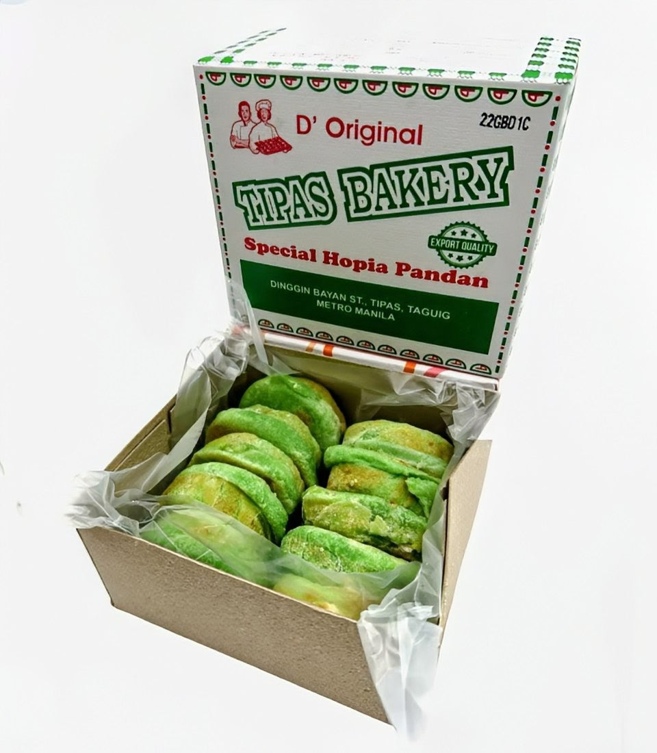 D' ORIGINAL TIPAS SPECIAL HOPIA PANDAN 480g (10pcs)