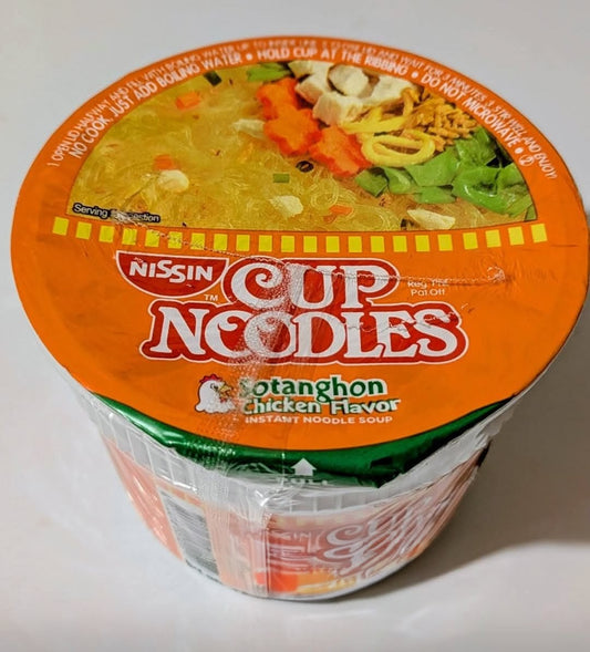 NISSIN CUP NOODLES SOTANGHON CHICKEN FLAVOR