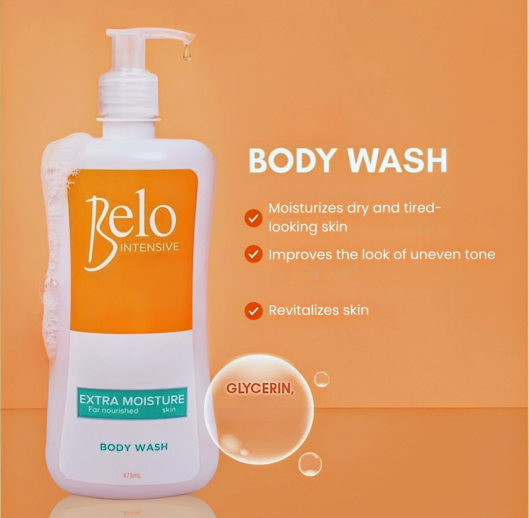 BELO ESSENTIALS KOJIC ACID + TRANEXAMIC ACID BODY WASH 475ML