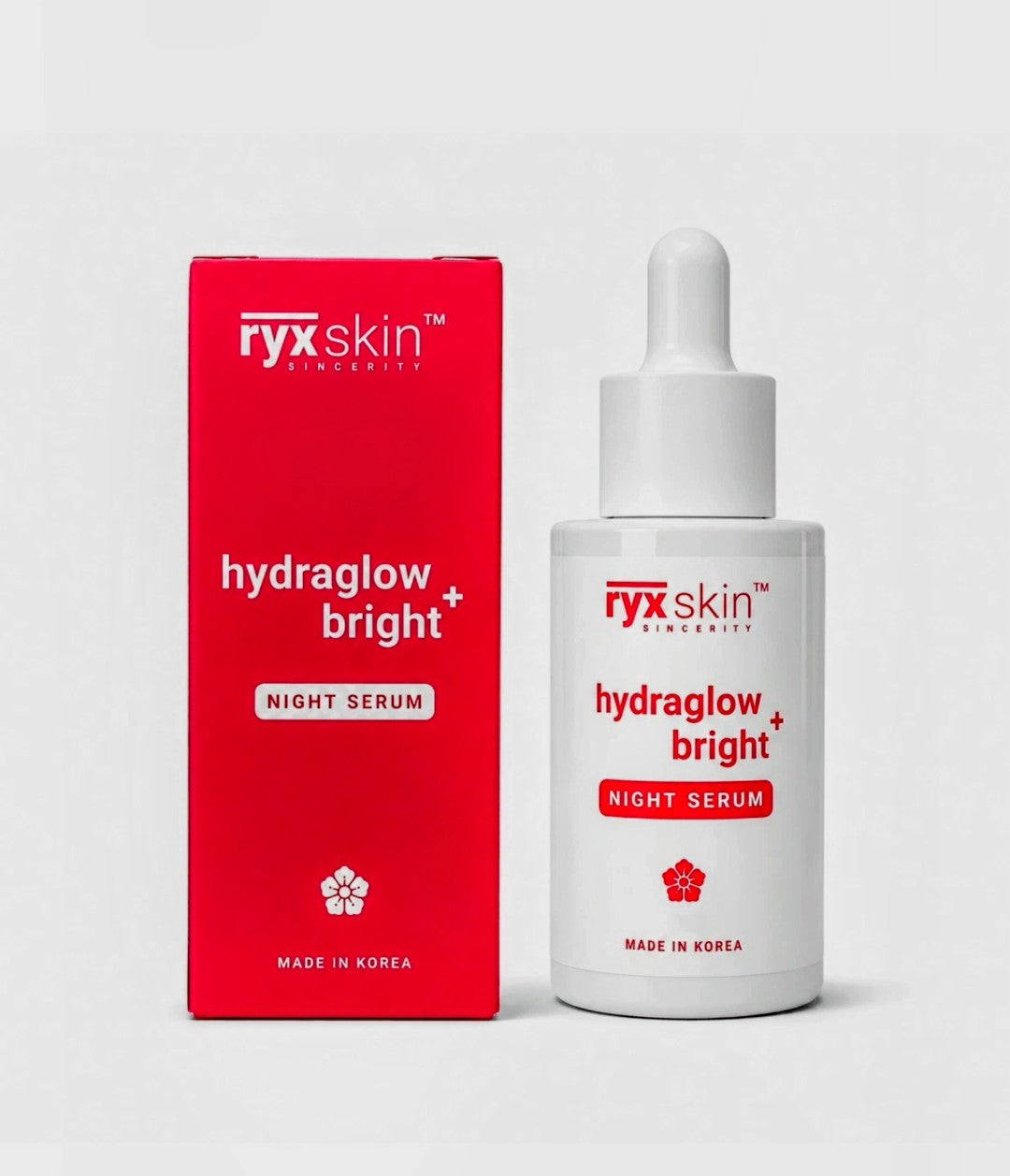 RYX SKIN HYDRAGLOW + BRIGHT NIGHT SERUM