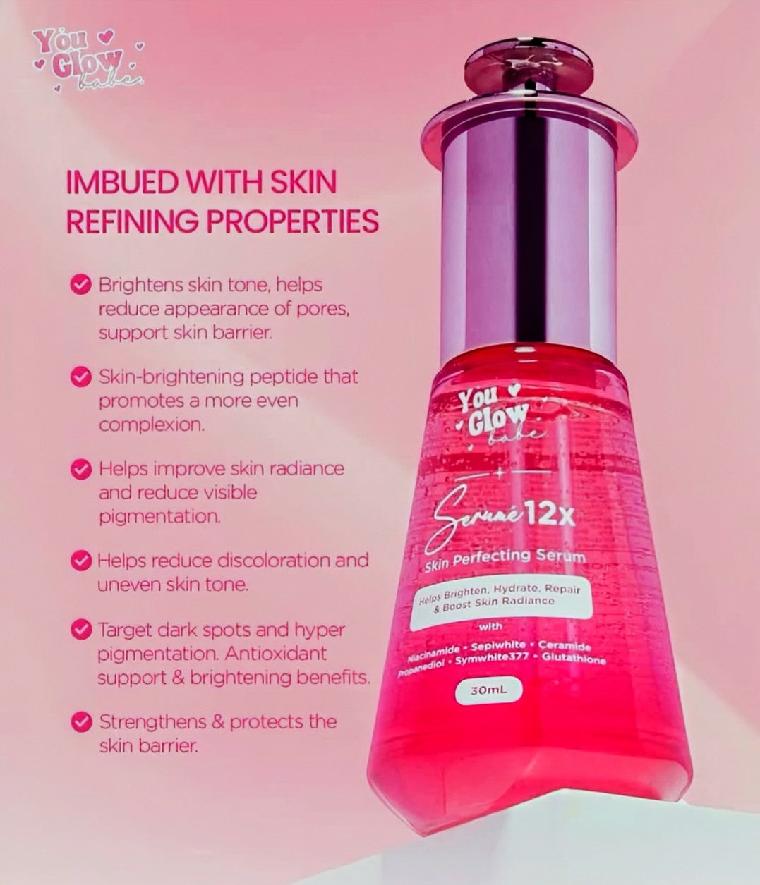 YOU GLOW BABE SERUME BRIGHTENING COMPLEX