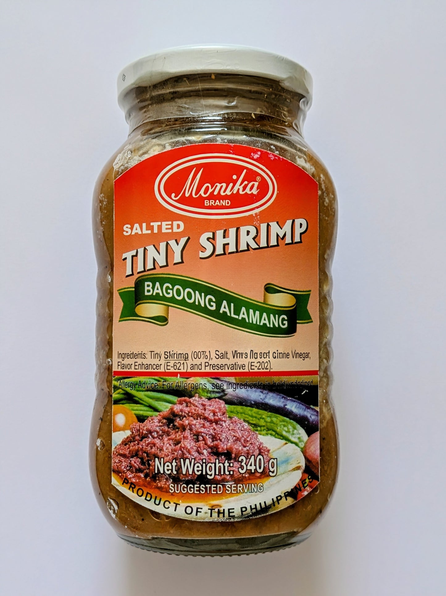 MONIKA SALTED TINY SHRIMP BAGOONG ALAMANG 340G