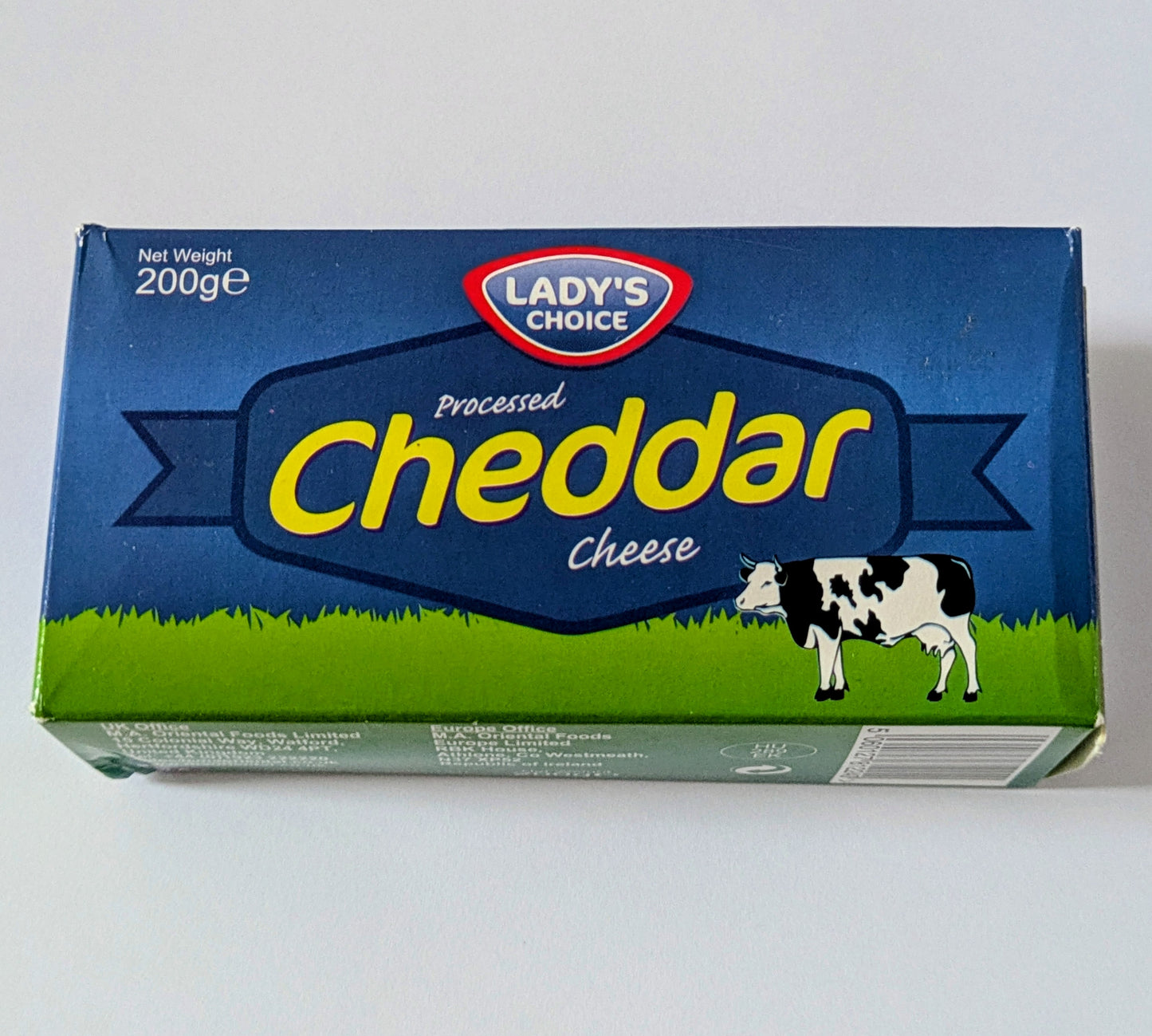 LADY'S CHOICE CHEDDAR CHEESE 200g