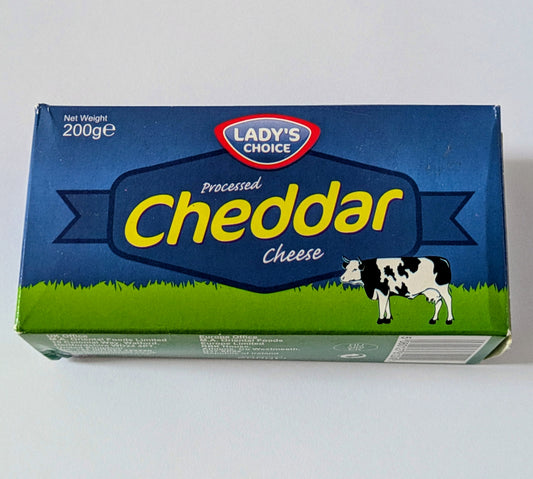 LADY'S CHOICE CHEDDAR CHEESE 200g