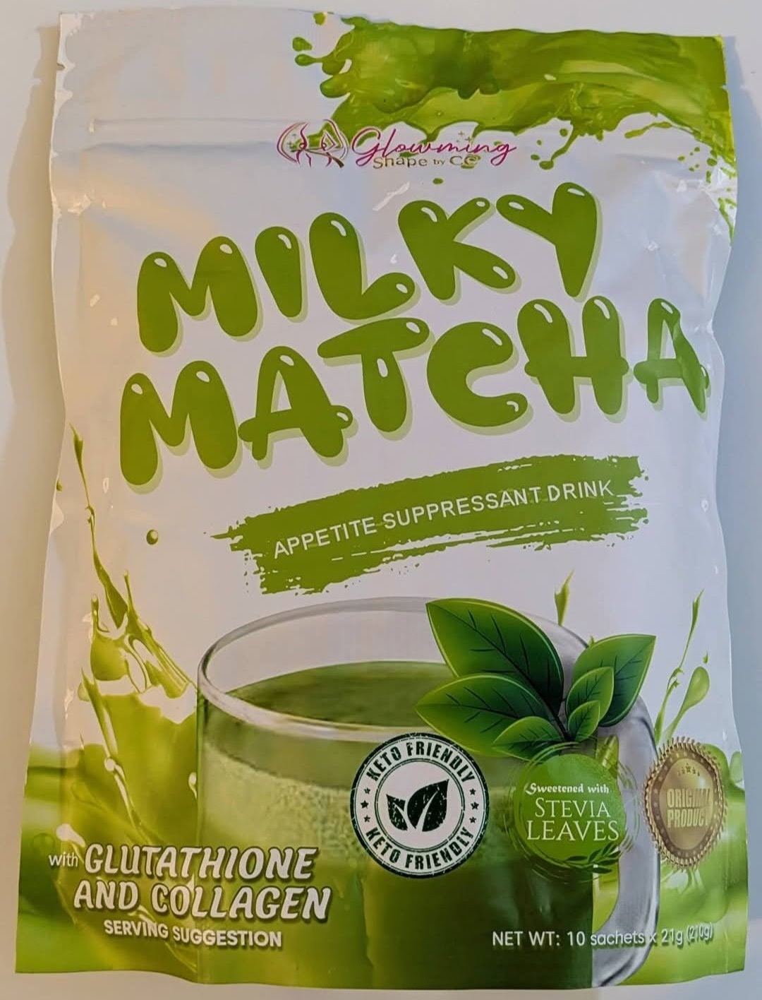 GLOWMING MILKY MATCHA APPETITE SUPPRESSANT DRINK