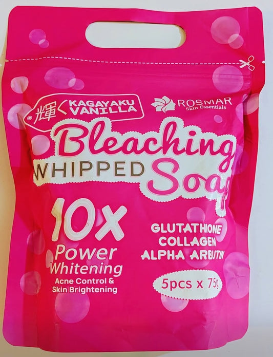 ROSMAR BLEACHING WHIPPED SOAP 5x75g