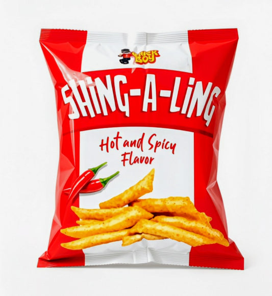 CHICK BOY Shing-A-Ling - HOT & SPICY 65G