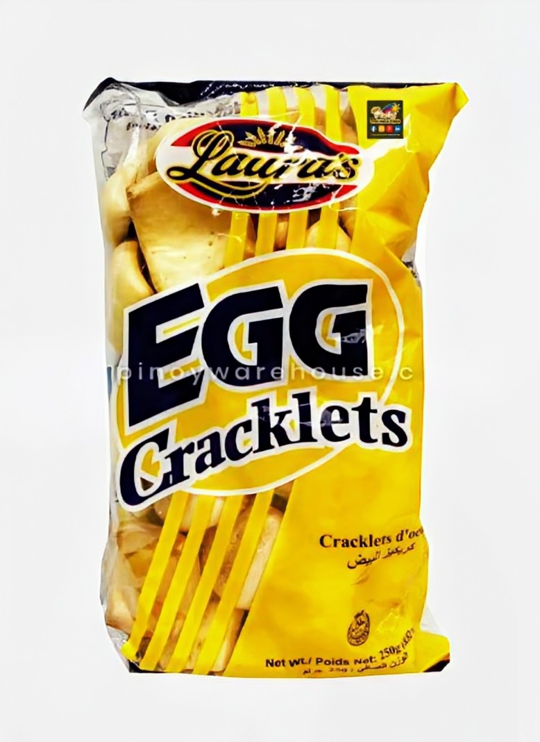 LAURA'S EGG CRACKLETS 250G