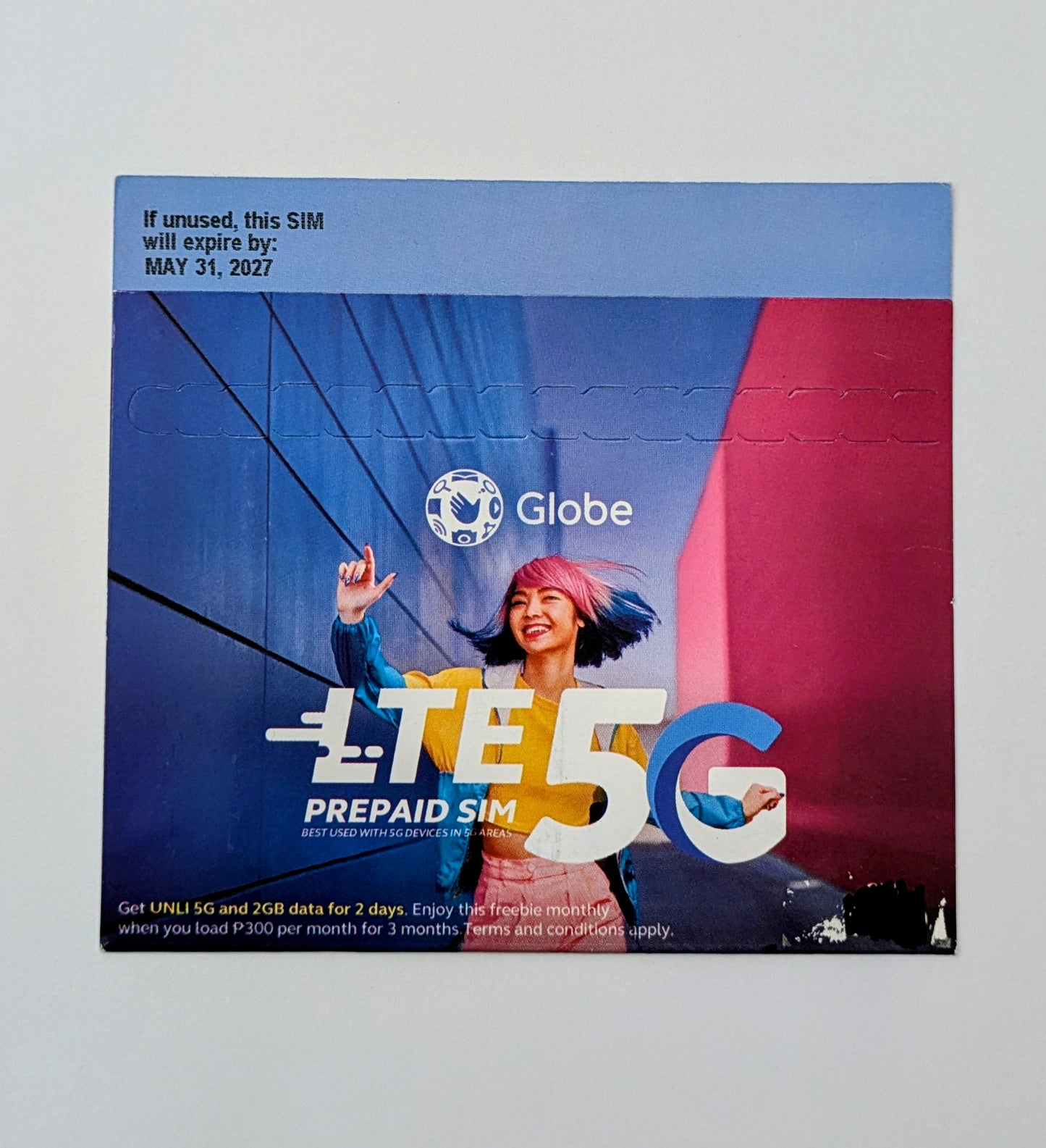 GLOBE LTE PREPAID SIM 5G (ROAMING READY)