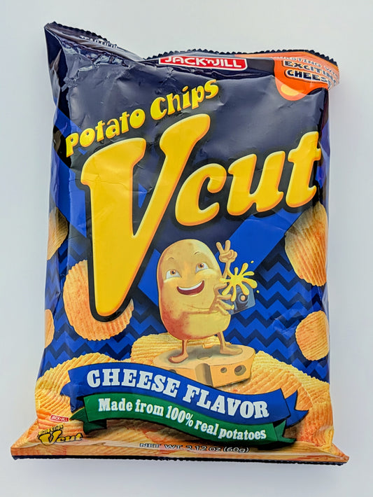 POTATO CHIPS VCUT CHEESE FLAVOR