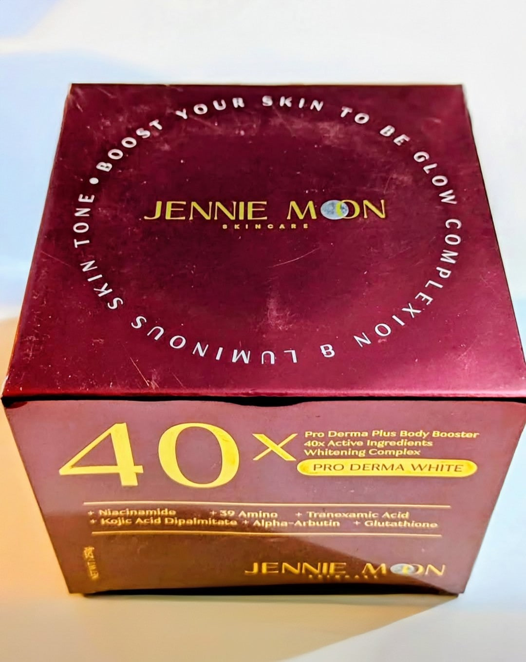 JENNIE MOON 40X PRO DERMA WHITE 250G