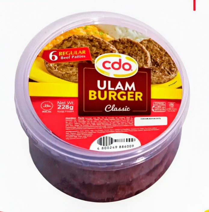 CDO ULAM BURGER CLASSIC 250G