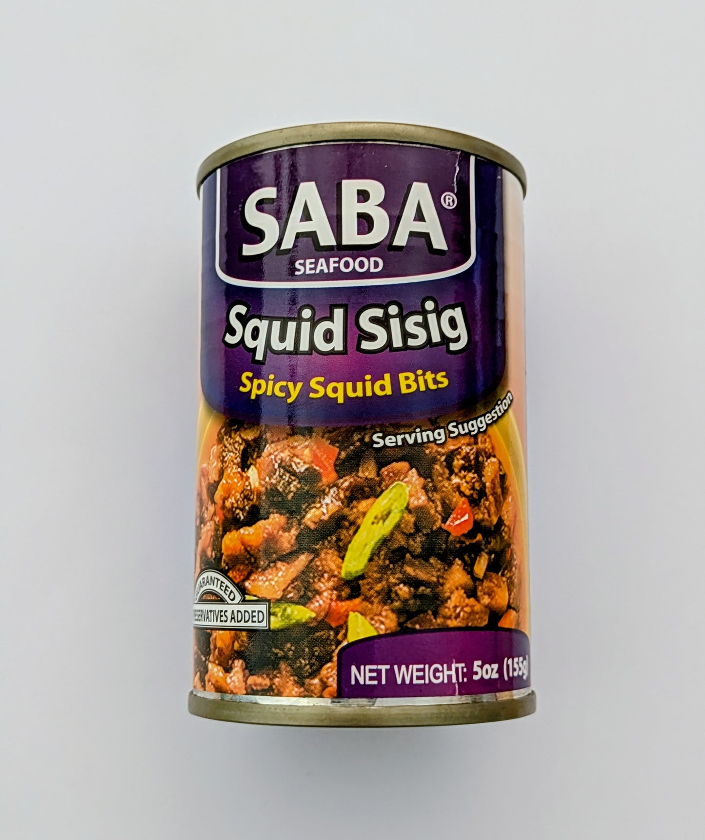 SABA SQUID SISIG SPICY SQUID BITS