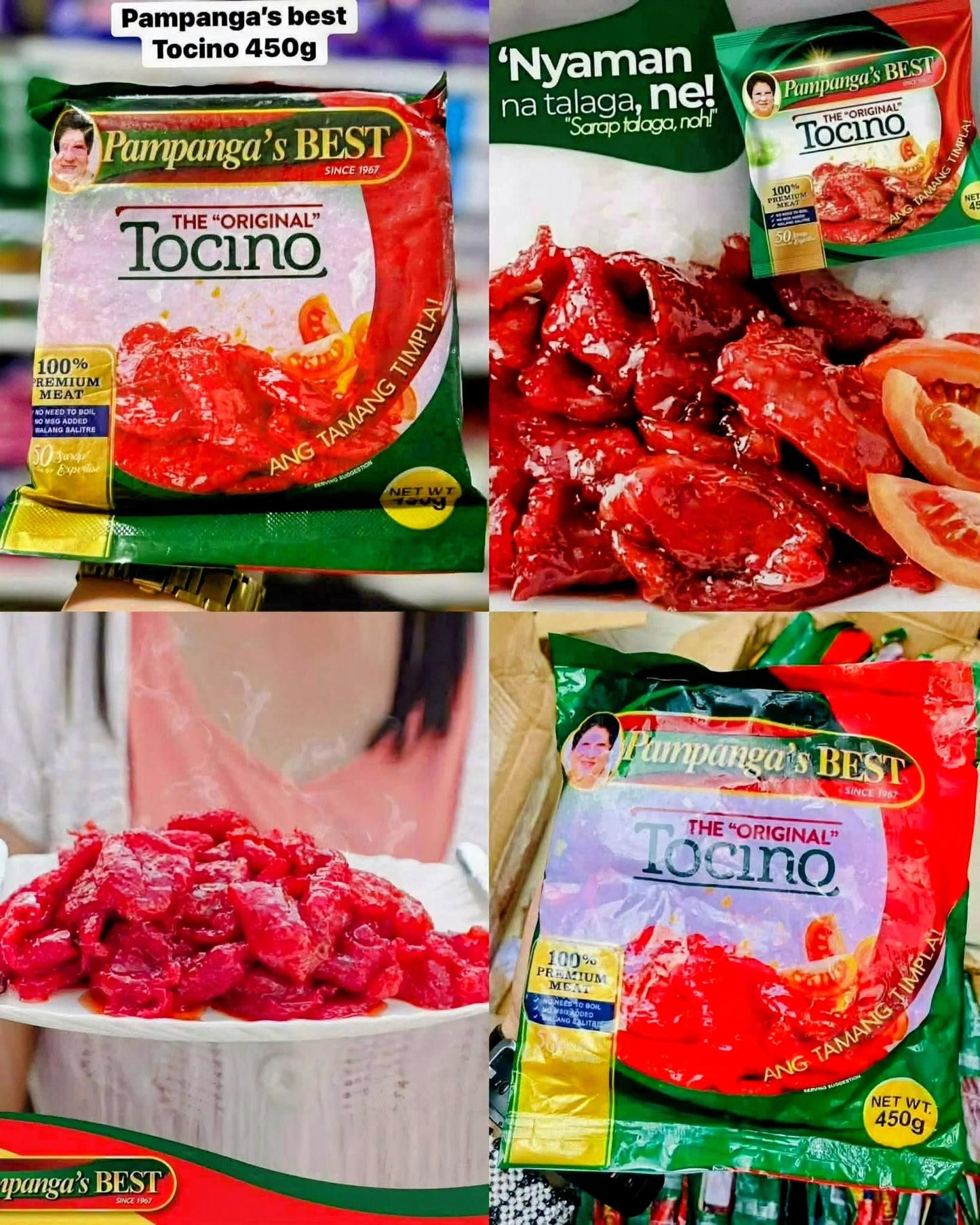 PAMPANGA'S BEST TOCINO 450g