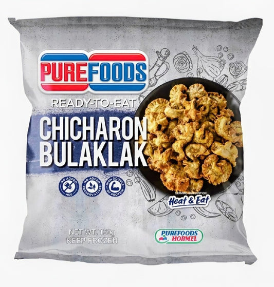 PUREFOODS CHICHARON BULAKLAK (READY TO EAT) 150G