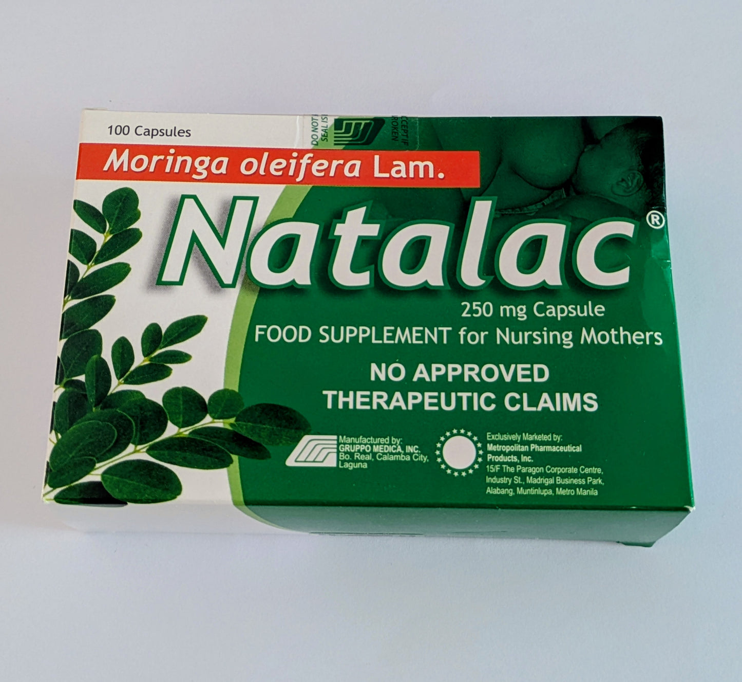 MORINGA OLEIFERA LAM NATALAC CAPSULE 250mg (100capsules)