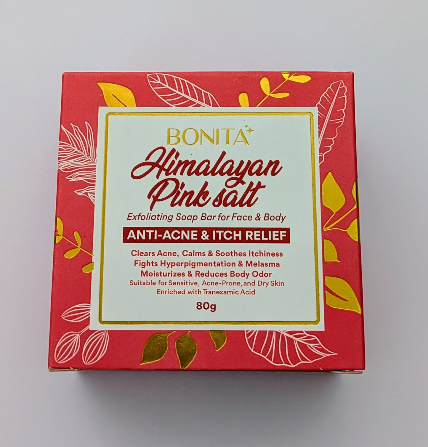 HIMALAYAN PINK SALT SOAP 80G