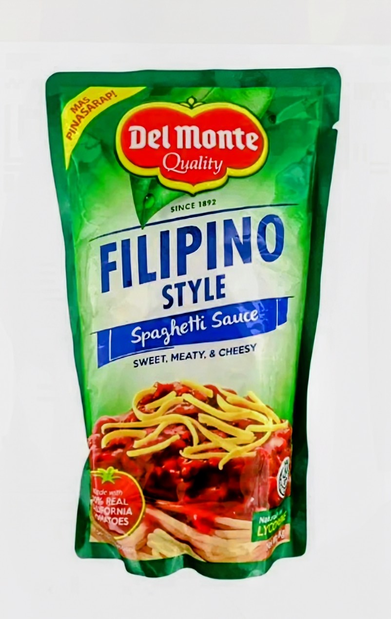 DEL MONTE SPAGHETTI SAUCE FILIPINO STYLE 1KG