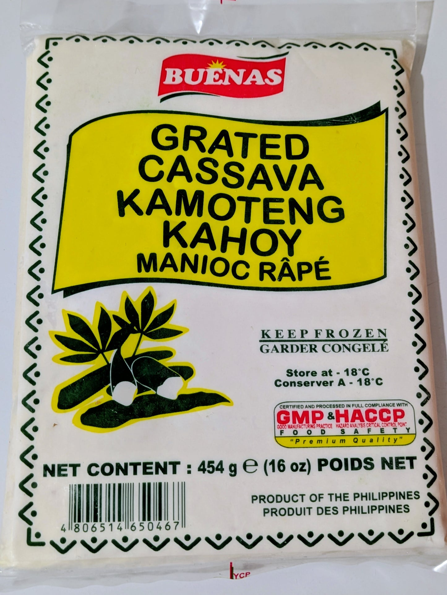 BUENAS GRATED CASSAVA