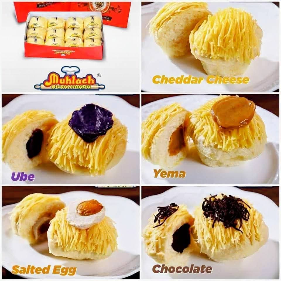 MUHLACH ENSAYMADA ASSORTED (12PCS/BOX)
