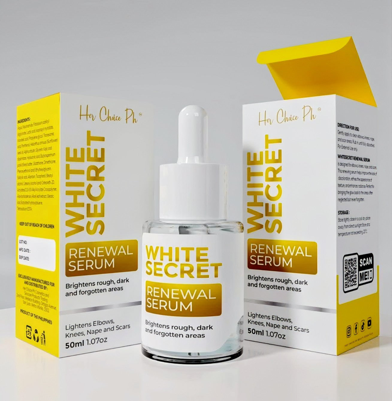 HER CHOICE PH WHITE SECRET ULTIMATE WHITENING DOU