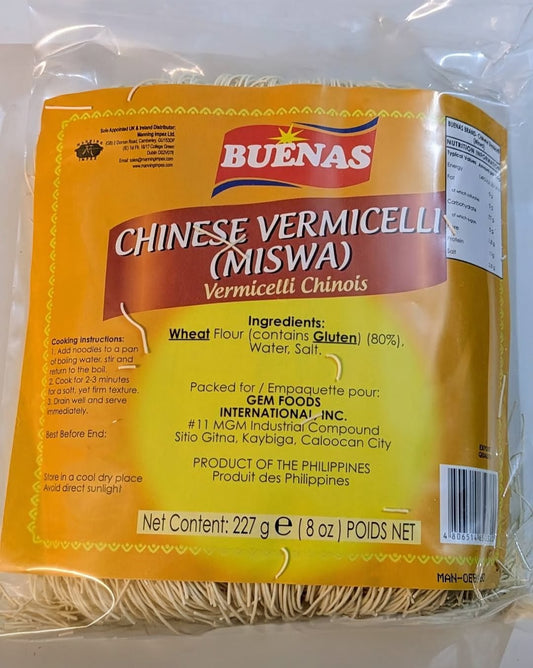 BUENAS CHINESE VERMICELLI (Miswa) (227g)