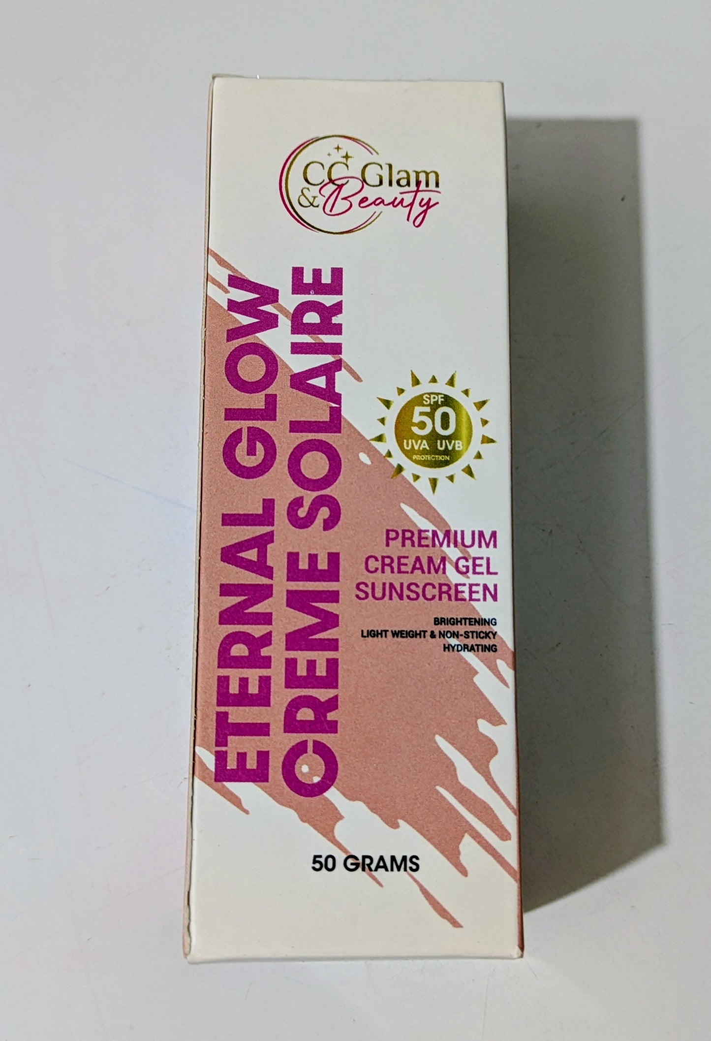 CC GLAM PREMIUM CREAM GEL SUNSCREEN (50g)
