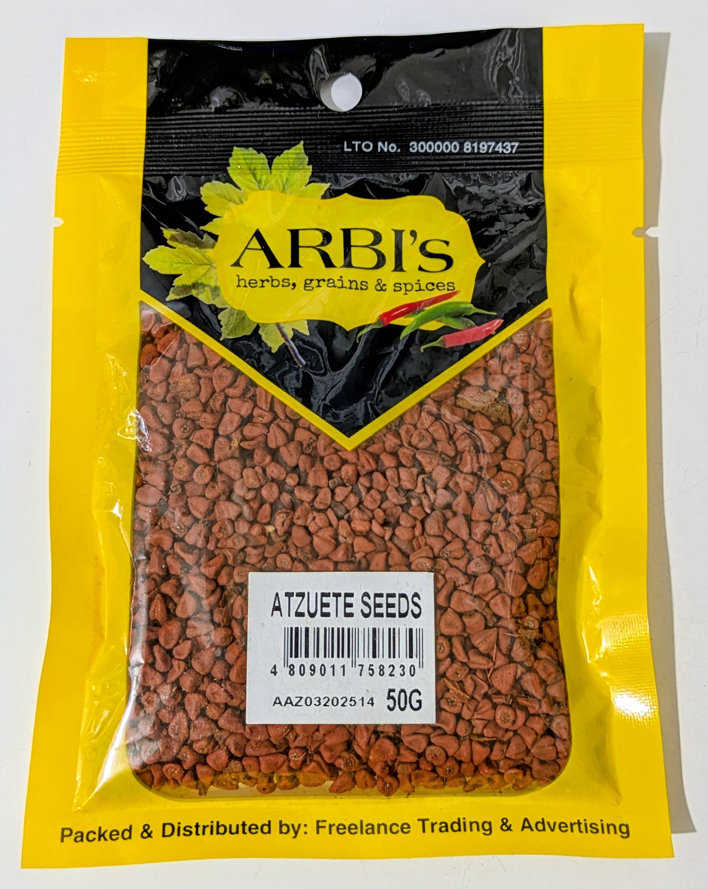 ARBI'S ATZUETE SEEDS (50g)