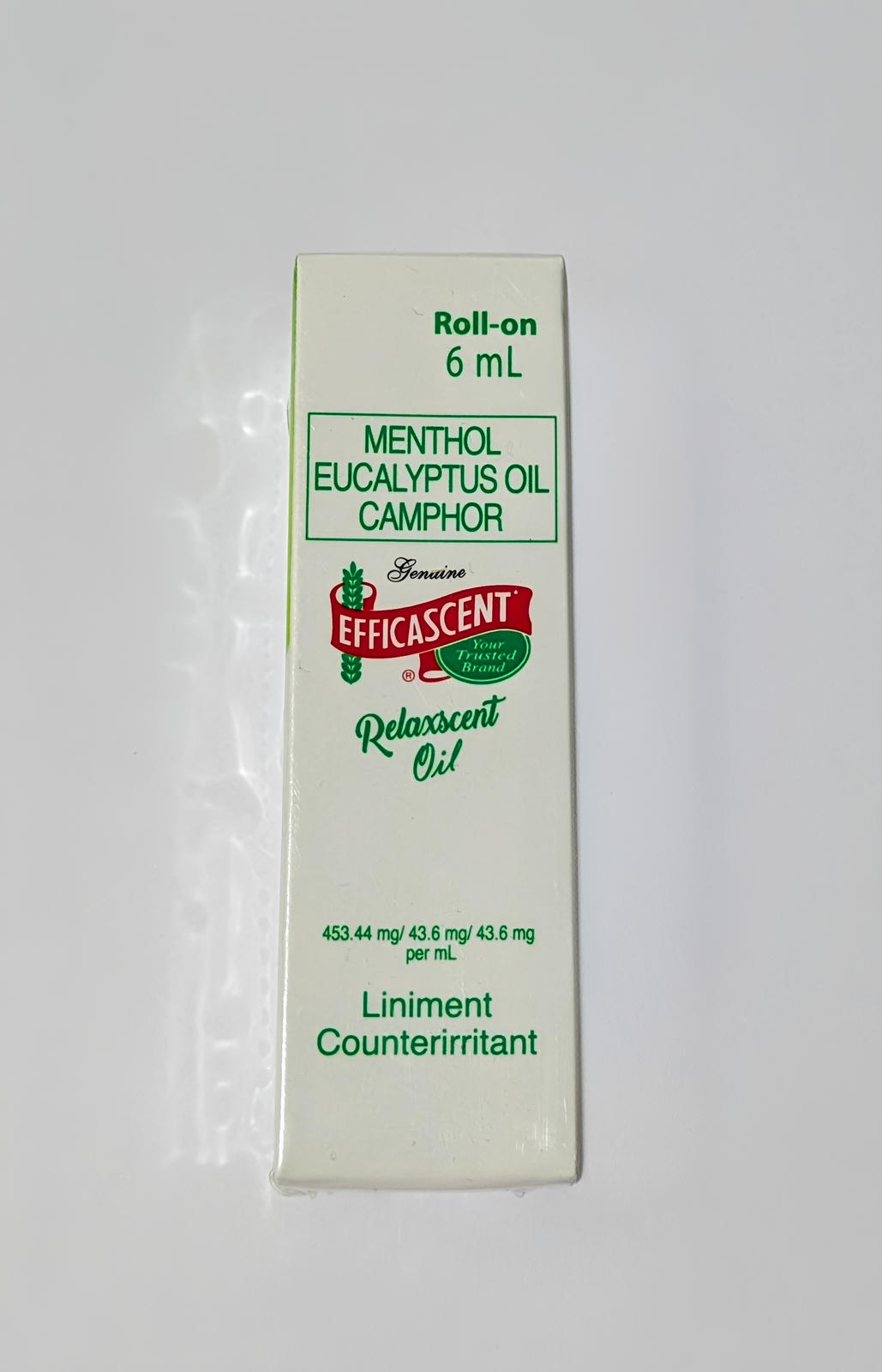 EFFICASCENT RELAXSCENT OIL 6ML