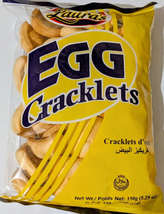 LAURA'S EGG CRACKLETS 150g