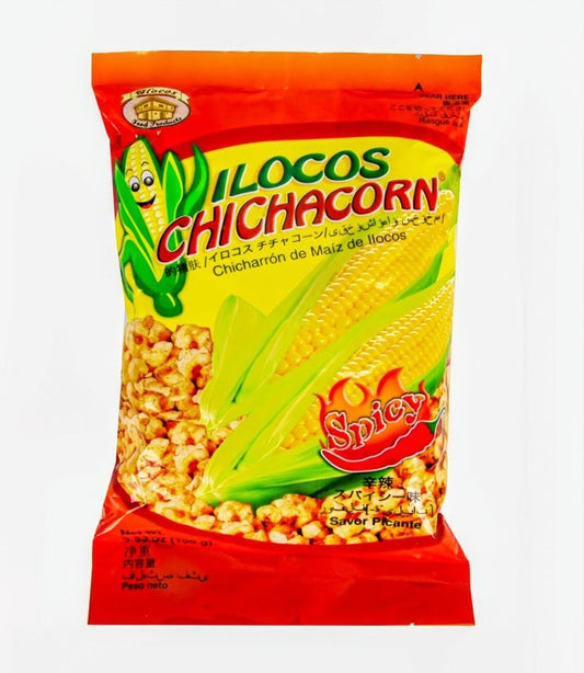 ILOCOS CHICHACORN SPICY FLAVOR 100G