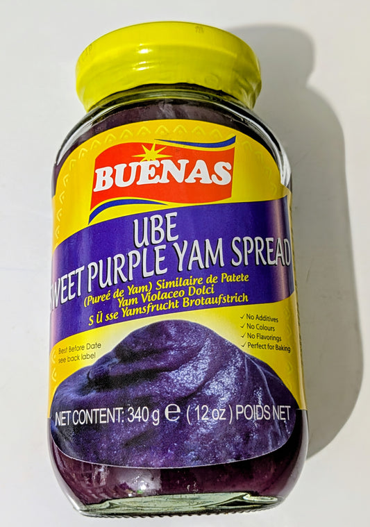 BUENAS UBE SWEET PURPLE YAM SPREAD (340G)