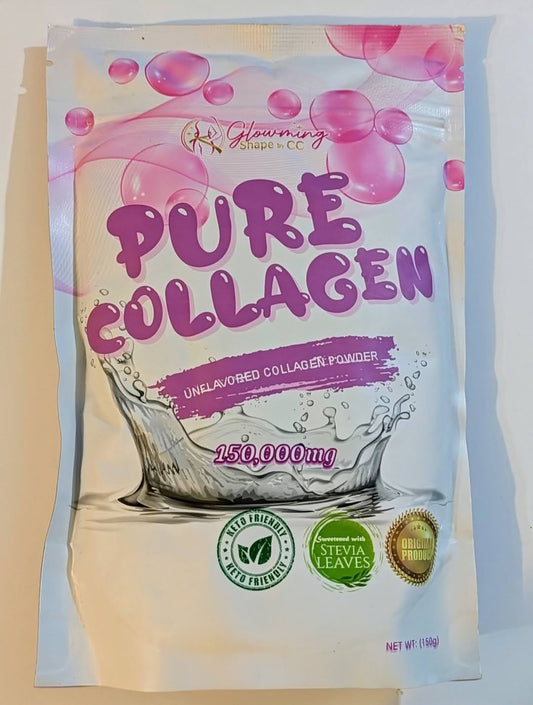 GLOWMING PURE COLLAGEN UNFLAVORED COLLAGEN POWDER 150G