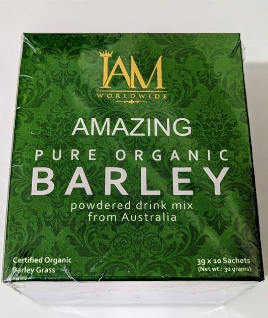 I AM AMAZING PURE ORGANIC BARLEY