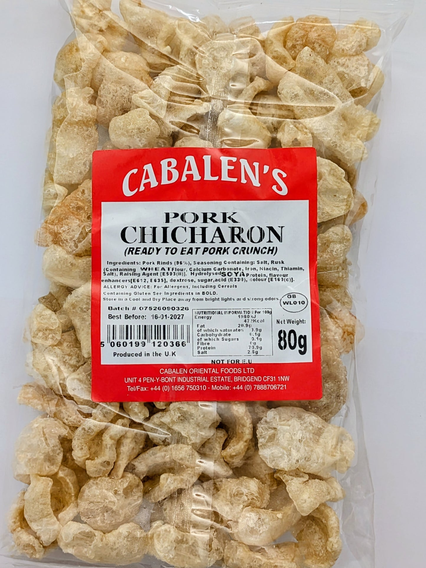 CABALEN'S PORK CHICHARON