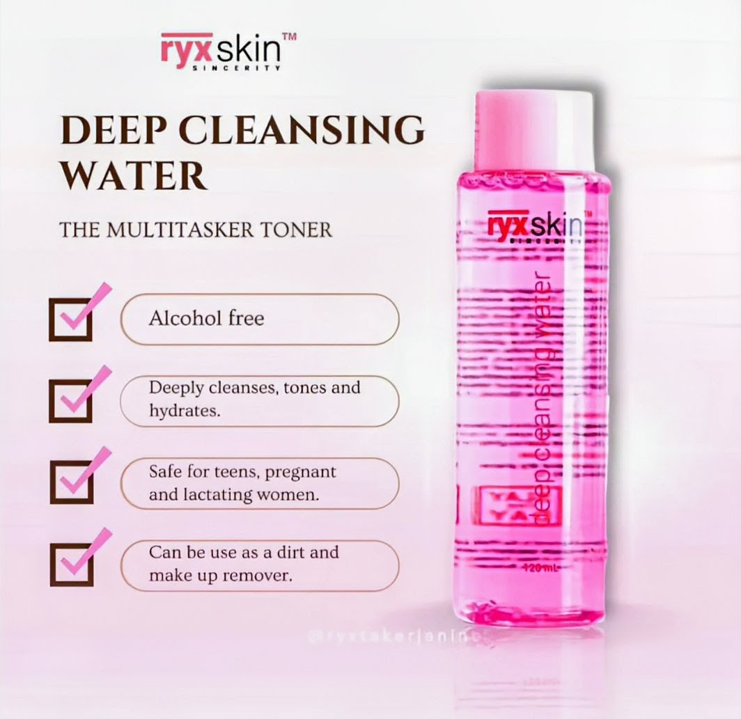 RYX SKIN DEEP CLEANSING WATER 120ml