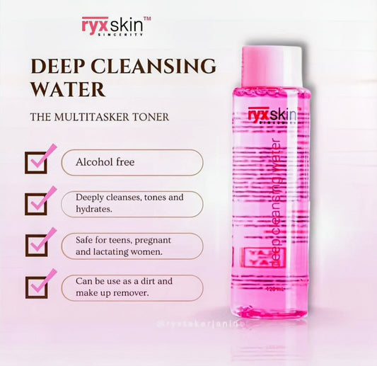 RYX SKIN DEEP CLEANSING WATER 120ml