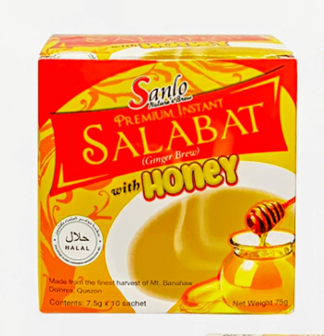 SANLO INSTANT SALABAT WITH HONEY x10 Sachet