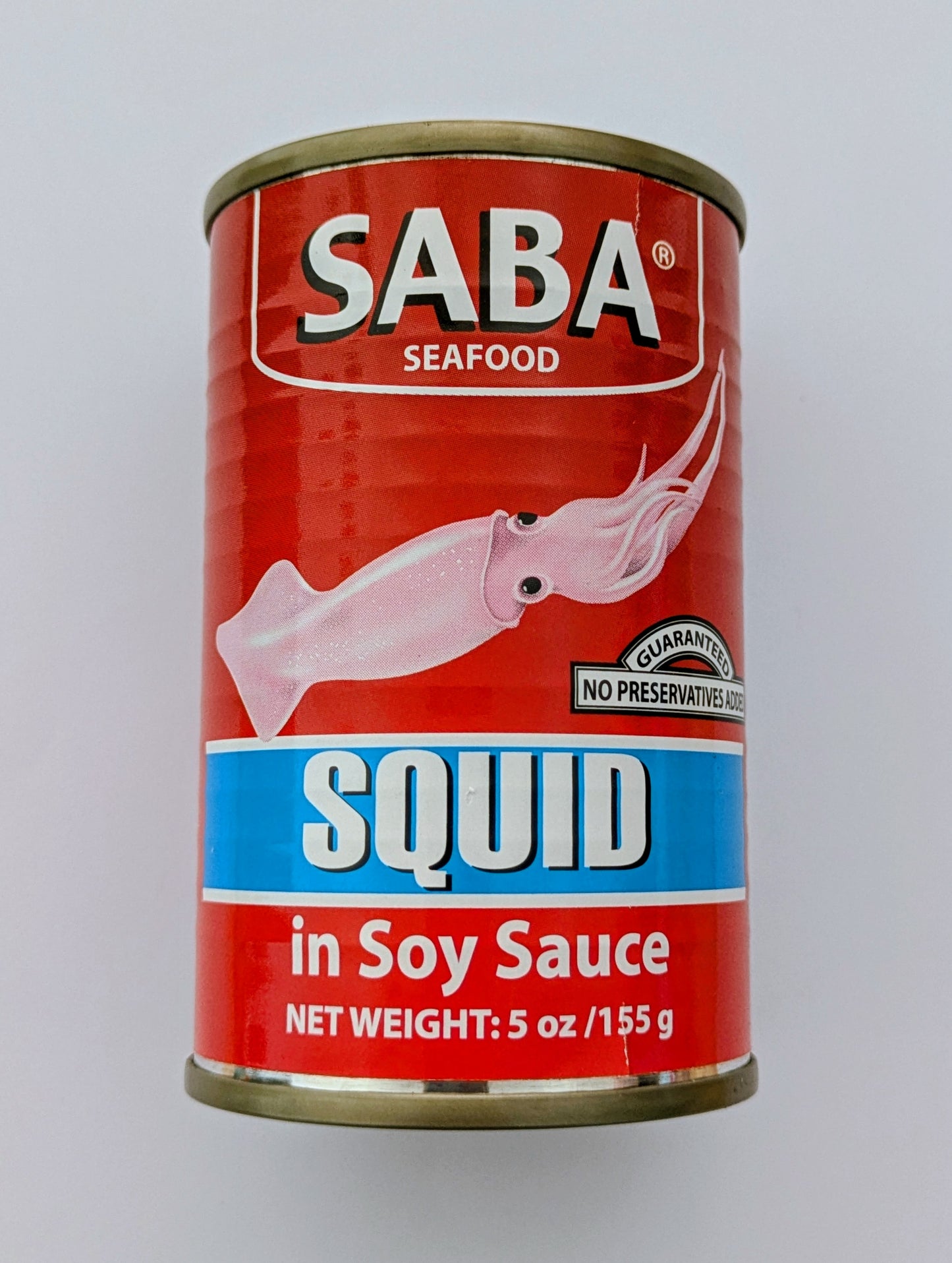 SABA SEAFOOD SQUID IN SOY SAUCE