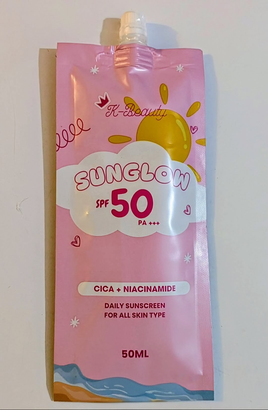 K-BEAUTY SUNGLOW SPF50 (50ML)
