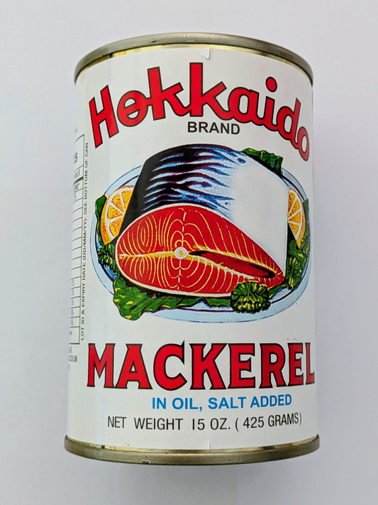 HOKKAIDO MACKEREL IN OIL 425G