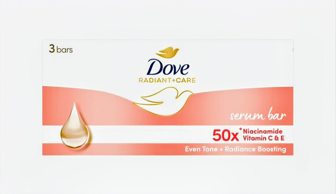 DOVE RADIANT-CARE SERUM BAR 3BARS